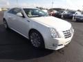 2013 White Diamond Tricoat Cadillac CTS Coupe  photo #3