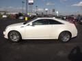 White Diamond Tricoat 2013 Cadillac CTS Coupe Exterior