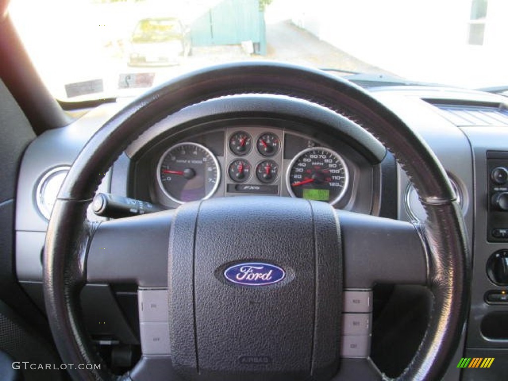 2004 F150 FX4 SuperCab 4x4 - Silver Metallic / Dark Flint photo #20