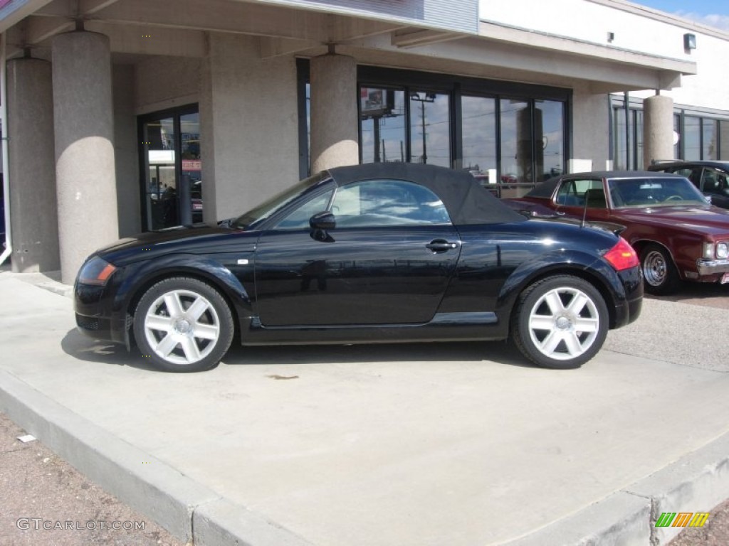 Brilliant Black 2005 Audi TT 1.8T Roadster Exterior Photo #72787291