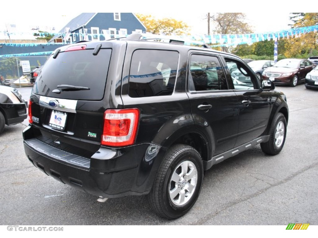 2011 Escape Limited V6 - Tuxedo Black Metallic / Charcoal Black photo #6