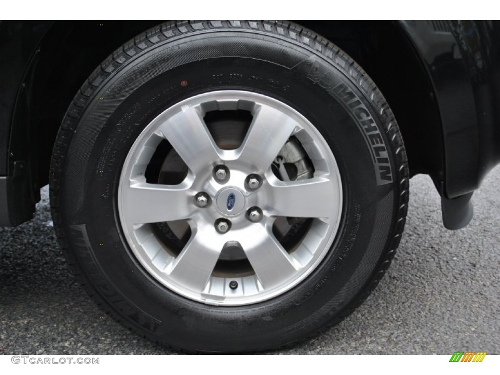 2011 Escape Limited V6 - Tuxedo Black Metallic / Charcoal Black photo #8