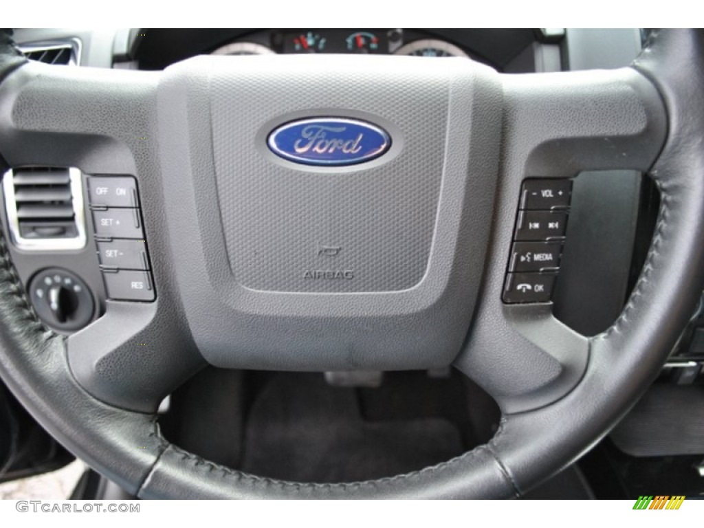2011 Escape Limited V6 - Tuxedo Black Metallic / Charcoal Black photo #12