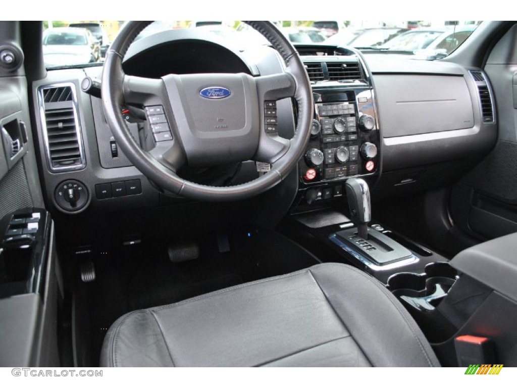 2011 Escape Limited V6 - Tuxedo Black Metallic / Charcoal Black photo #16
