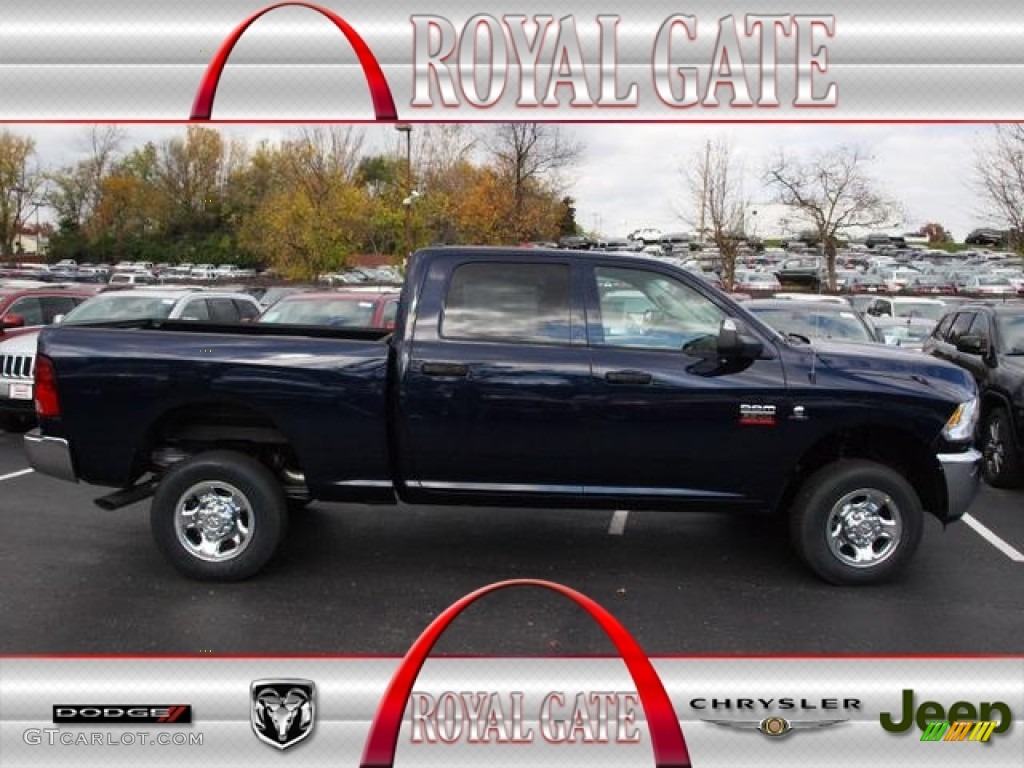 2012 Ram 2500 HD ST Crew Cab 4x4 - Midnight Blue Pearl / Dark Slate/Medium Graystone photo #1