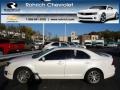 2010 White Platinum Tri-coat Metallic Ford Fusion SEL  photo #1