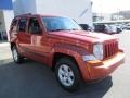 2009 Sunburst Orange Pearl Jeep Liberty Sport 4x4  photo #6