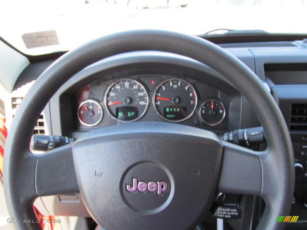 2009 Liberty Sport 4x4 - Sunburst Orange Pearl / Dark Slate Gray photo #18