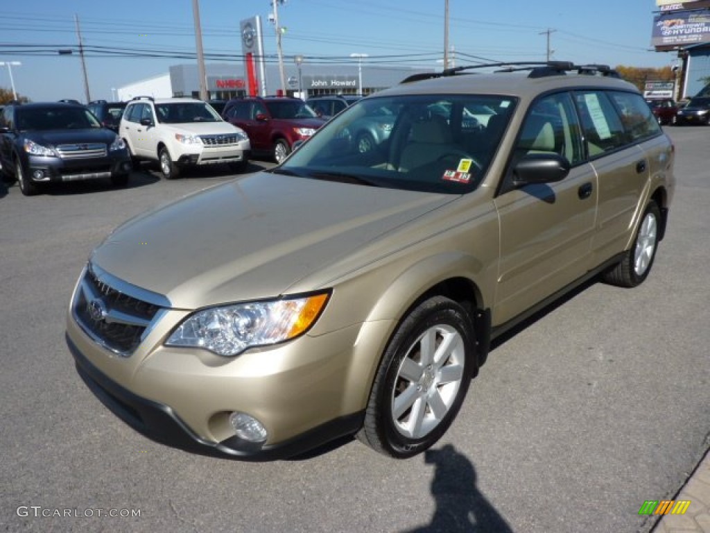 2009 Outback 2.5i Special Edition Wagon - Harvest Gold Metallic / Warm Ivory photo #3