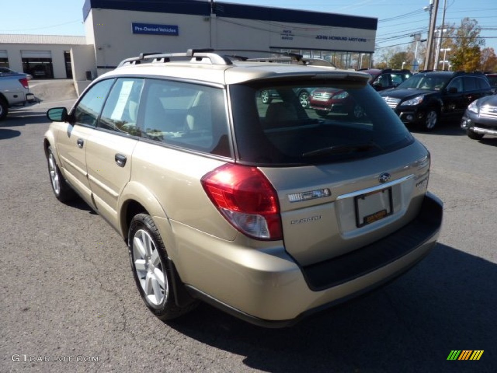 2009 Outback 2.5i Special Edition Wagon - Harvest Gold Metallic / Warm Ivory photo #8
