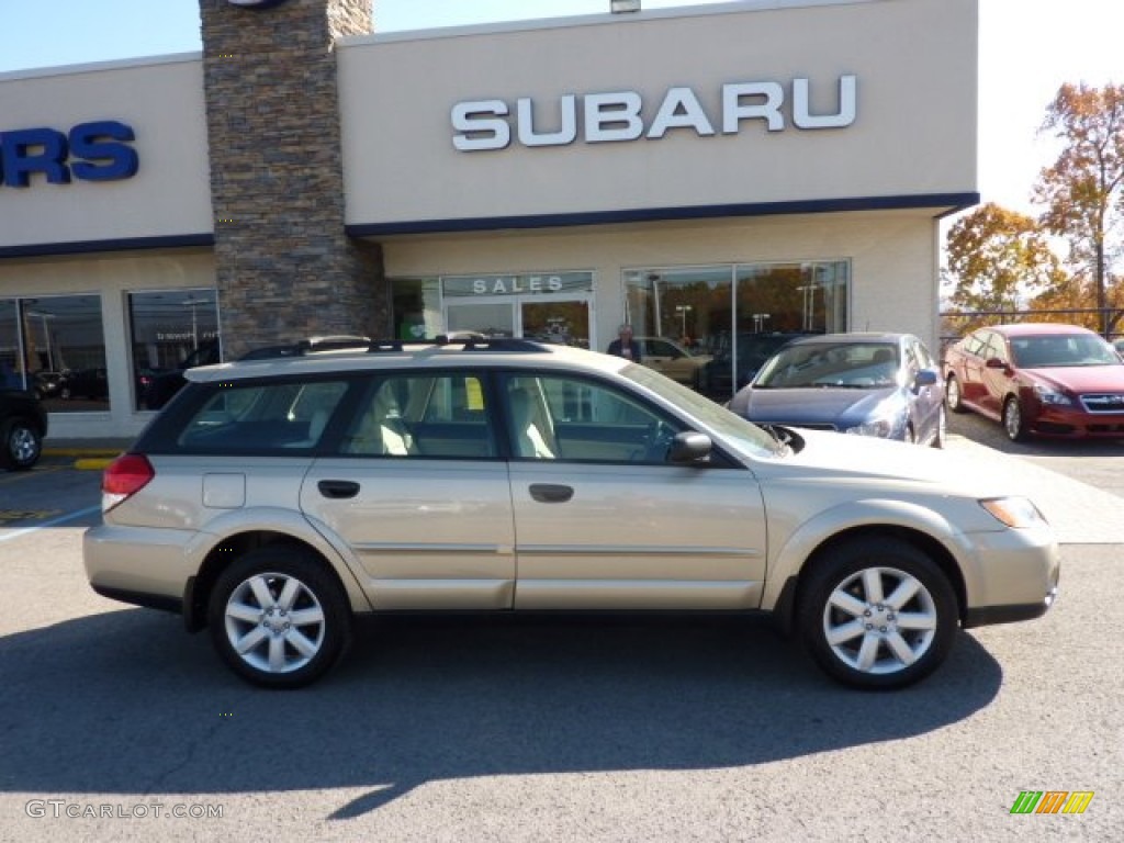 2009 Outback 2.5i Special Edition Wagon - Harvest Gold Metallic / Warm Ivory photo #11