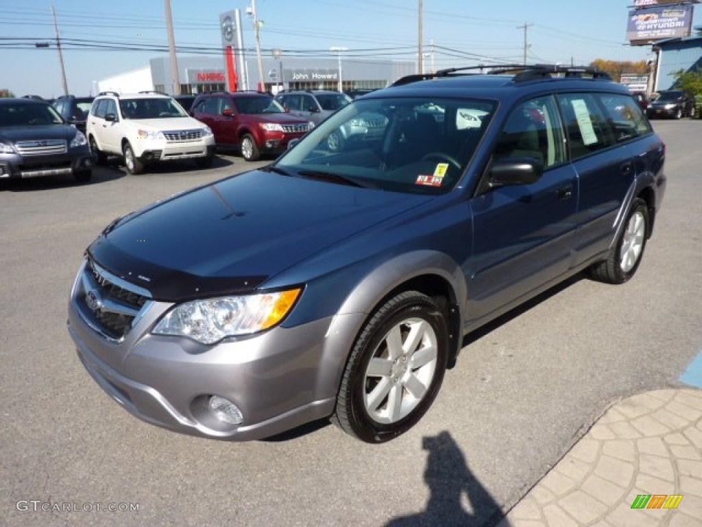 Newport Blue Pearl 2008 Subaru Outback 2.5i Wagon Exterior Photo #72792352