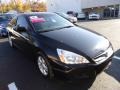 2007 Nighthawk Black Pearl Honda Accord EX-L Coupe  photo #3