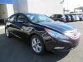 2013 Midnight Black Hyundai Sonata Limited  photo #3