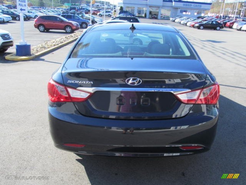 2013 Sonata GLS - Pacific Blue Pearl / Gray photo #4