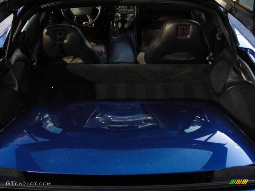 2002 Corvette Coupe - Electron Blue Metallic / Black photo #13