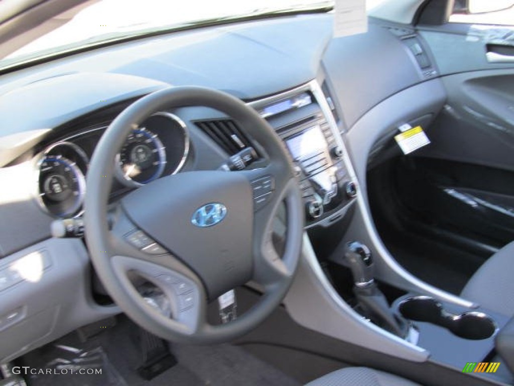 2013 Sonata GLS - Pacific Blue Pearl / Gray photo #6