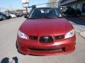 2007 Garnet Red Pearl Subaru Impreza 2.5i Sedan  photo #2