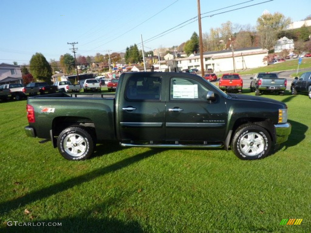 2013 Silverado 1500 LT Crew Cab 4x4 - Fairway Metallic / Ebony photo #7