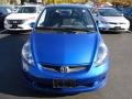 Vivid Blue Pearl 2007 Honda Fit Sport Exterior