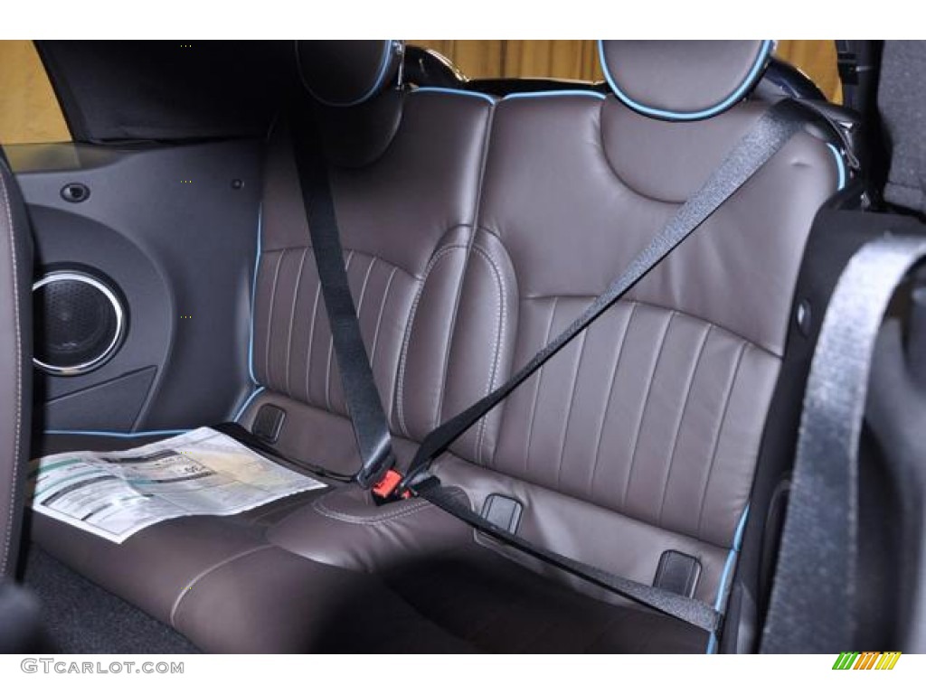 2013 Mini Cooper Convertible Highgate Package Rear Seat Photo #72793504
