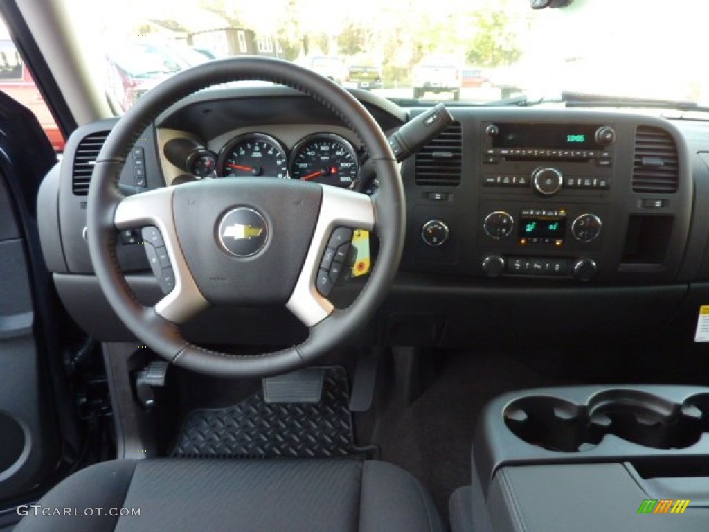 2013 Silverado 1500 LT Extended Cab 4x4 - Blue Ray Metallic / Ebony photo #14