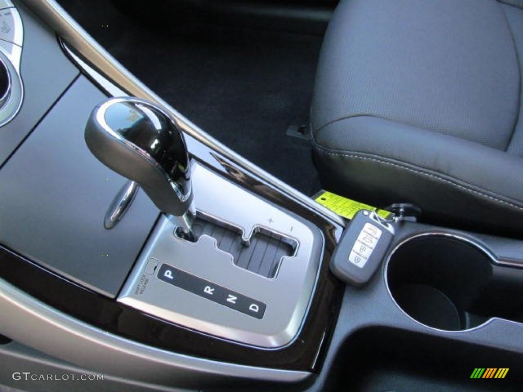 2013 Elantra Coupe GS - Monaco White / Gray photo #9