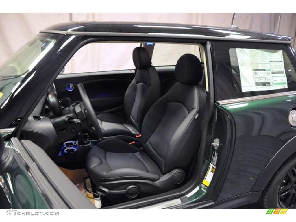 Carbon Black Interior 2013 Mini Cooper S Hardtop Photo #72794069