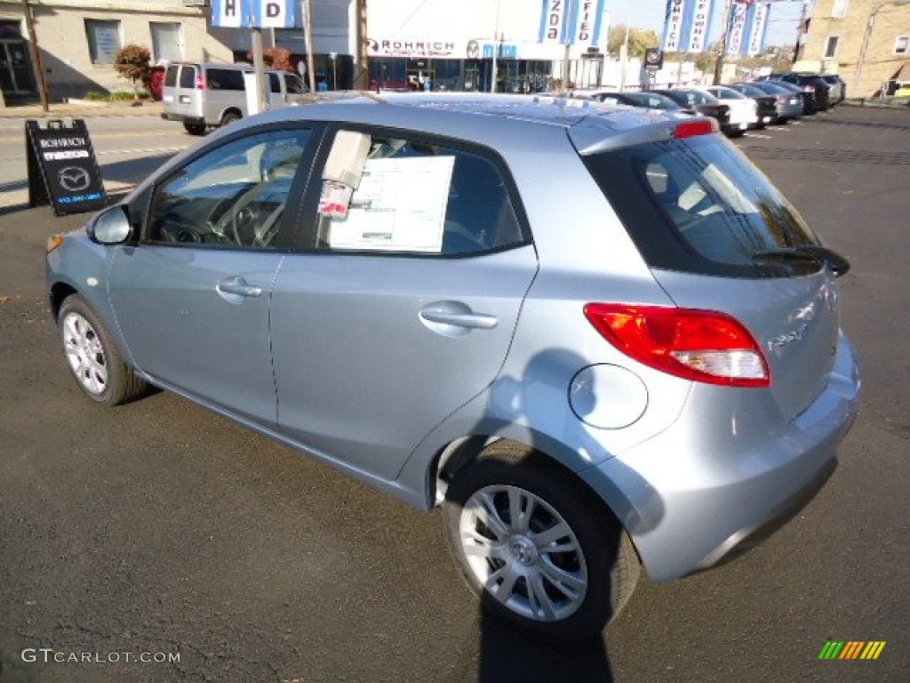 2013 MAZDA2 Sport - Clear Water Blue Metallic / Black photo #3