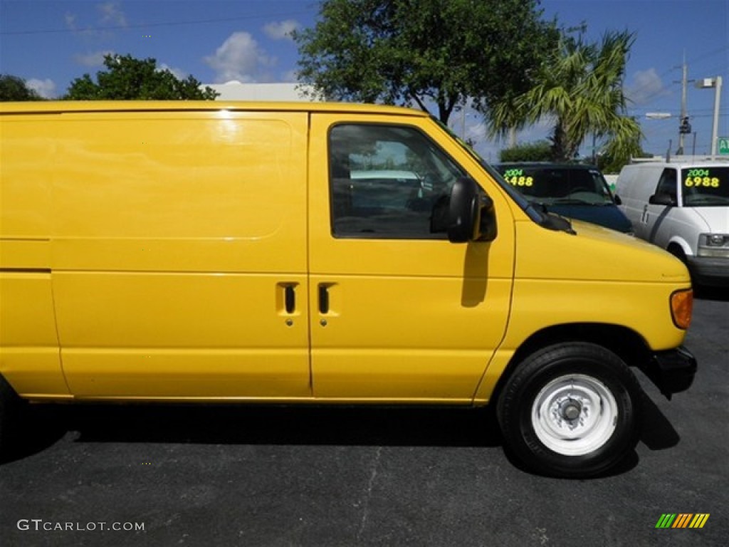 2007 E Series Van E250 Commercial - Fleet Yellow / Medium Flint Grey photo #10