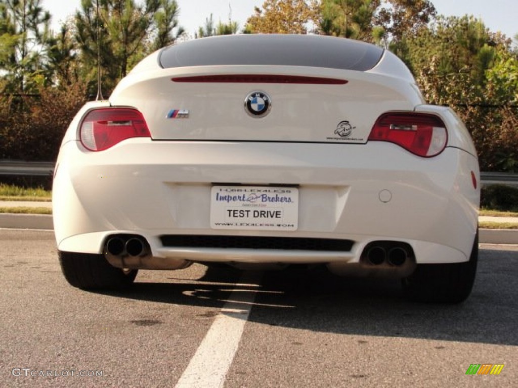 2007 M Coupe - Alpine White / Sepang Light Bronze photo #6