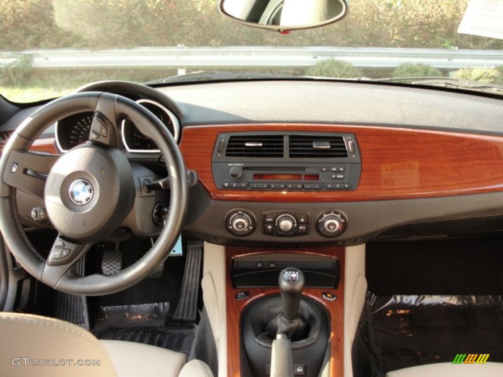 2007 M Coupe - Alpine White / Sepang Light Bronze photo #11