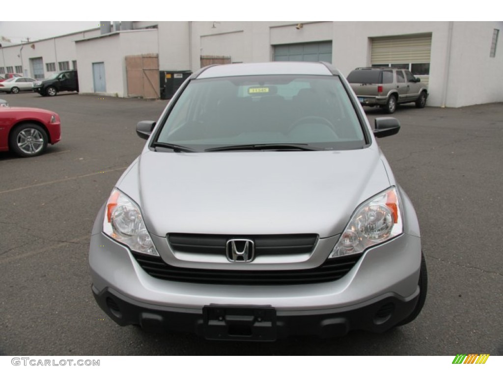 2009 CR-V LX 4WD - Alabaster Silver Metallic / Gray photo #2