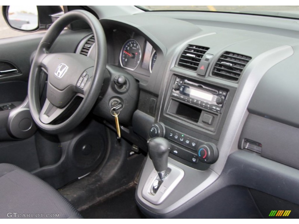 2009 CR-V LX 4WD - Alabaster Silver Metallic / Gray photo #5
