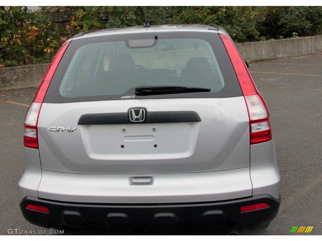 2009 CR-V LX 4WD - Alabaster Silver Metallic / Gray photo #7