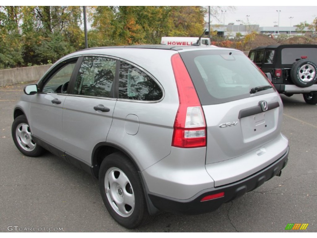 2009 CR-V LX 4WD - Alabaster Silver Metallic / Gray photo #10