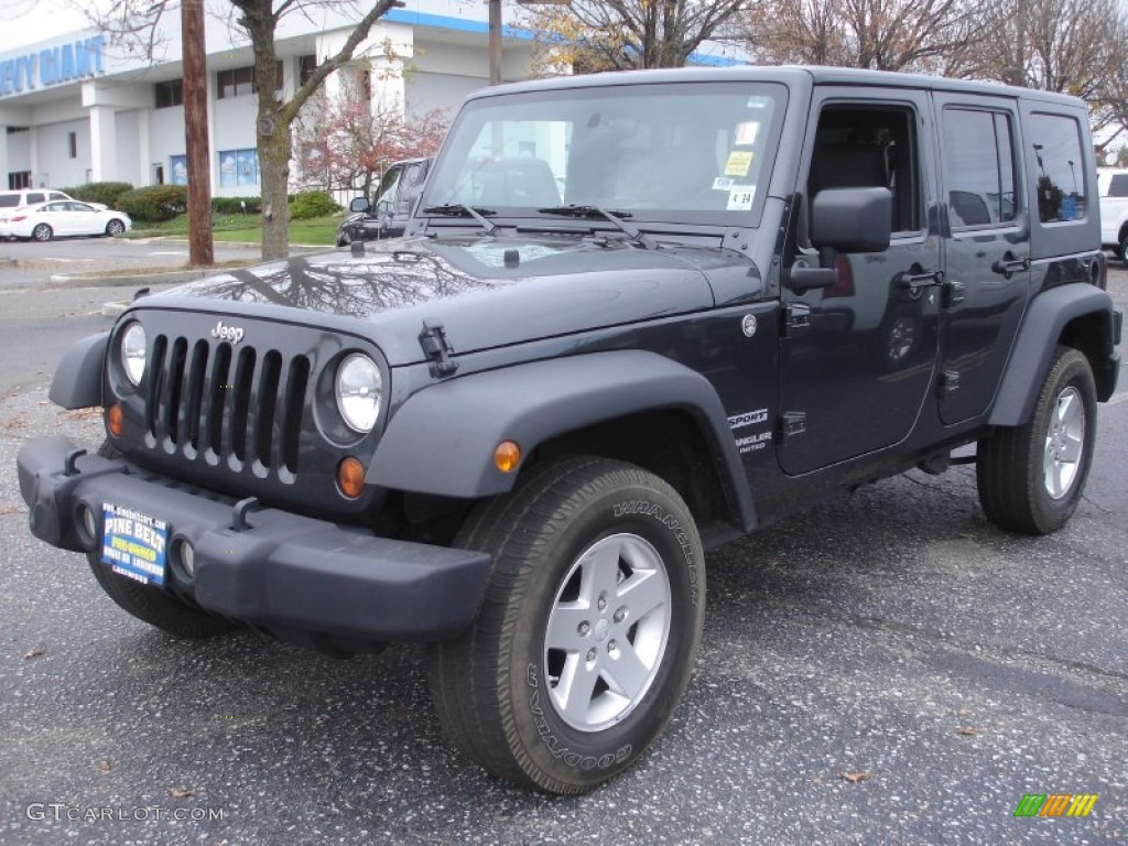 Dark Charcoal Pearl Jeep Wrangler Unlimited