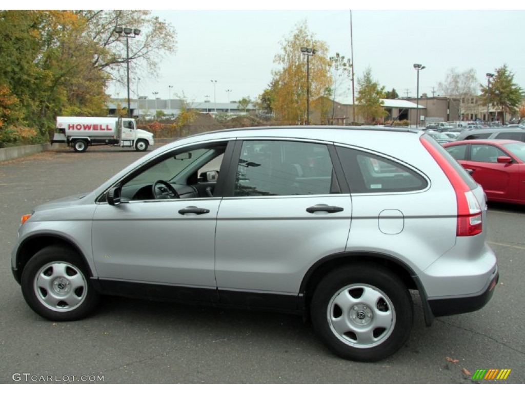 2009 CR-V LX 4WD - Alabaster Silver Metallic / Gray photo #12