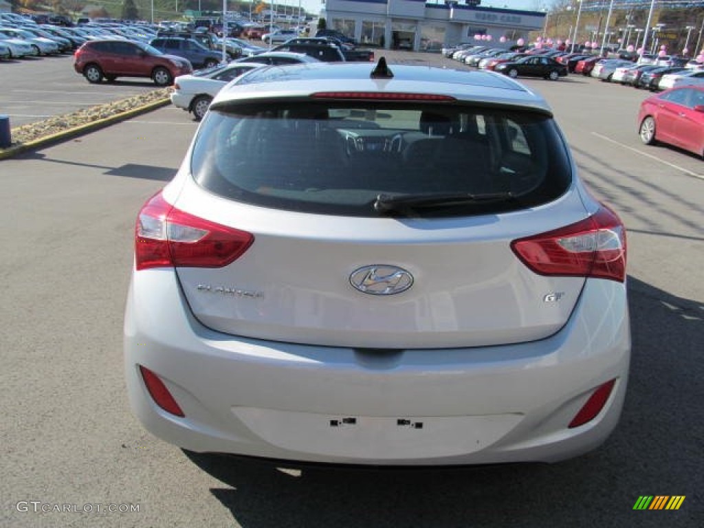 2013 Elantra GT - Silver / Black photo #4