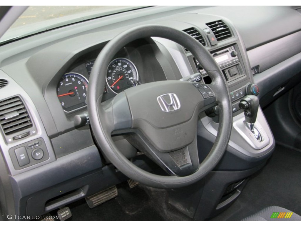 2009 CR-V LX 4WD - Alabaster Silver Metallic / Gray photo #18