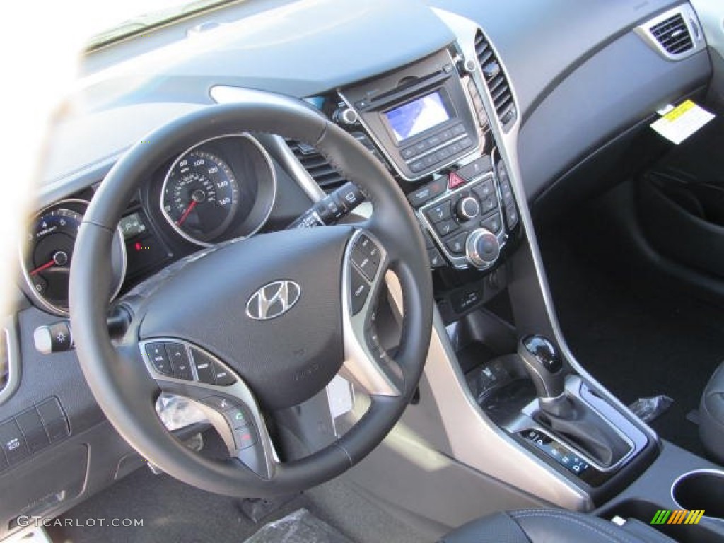 2013 Elantra GT - Silver / Black photo #7
