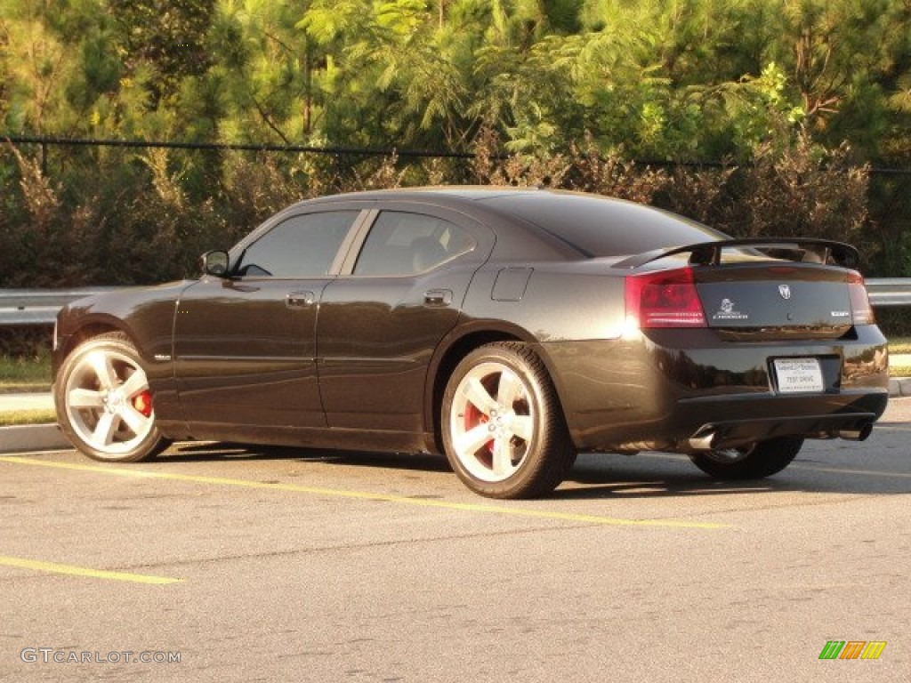 Brilliant Black Crystal Pearl 2007 Dodge Charger SRT-8 Exterior Photo #72795799
