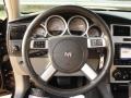 Dark Slate Gray 2007 Dodge Charger SRT-8 Steering Wheel