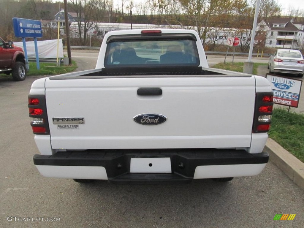 2008 Ranger XLT SuperCab 4x4 - Oxford White / Medium Dark Flint photo #4