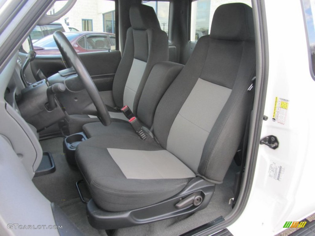 2008 Ranger XLT SuperCab 4x4 - Oxford White / Medium Dark Flint photo #9