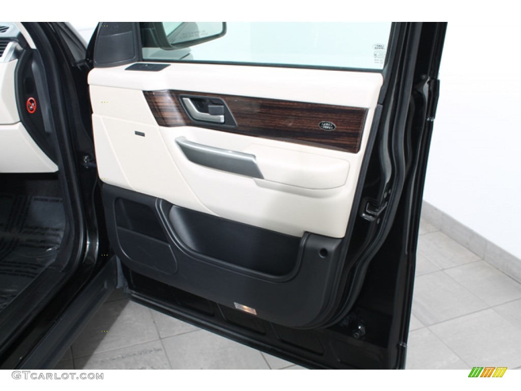 2009 Range Rover Sport Supercharged - Santorini Black / Ivory/Ebony photo #13