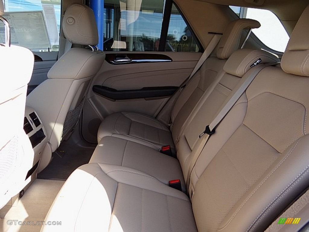 Almond Beige Interior 2013 Mercedes-Benz ML 350 4Matic Photo #72797455