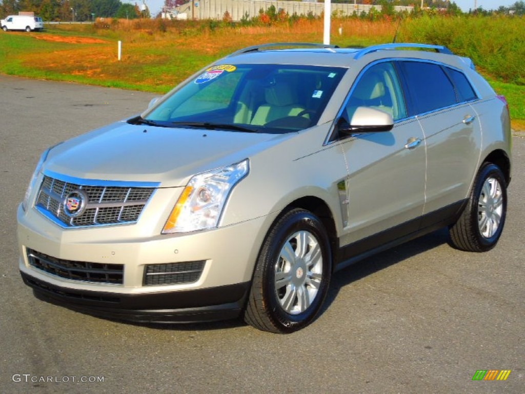 Gold Mist 2010 Cadillac SRX V6 Exterior Photo #72797467