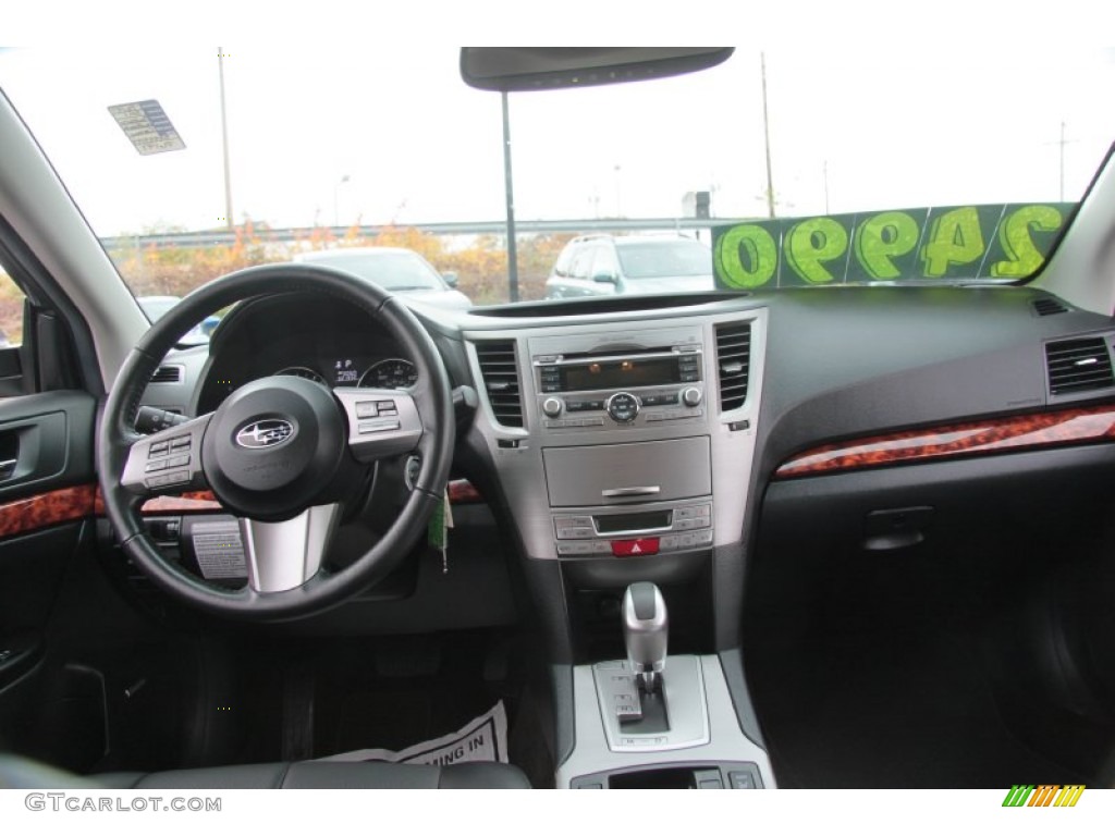 2011 Outback 2.5i Limited Wagon - Graphite Gray Metallic / Off Black photo #9