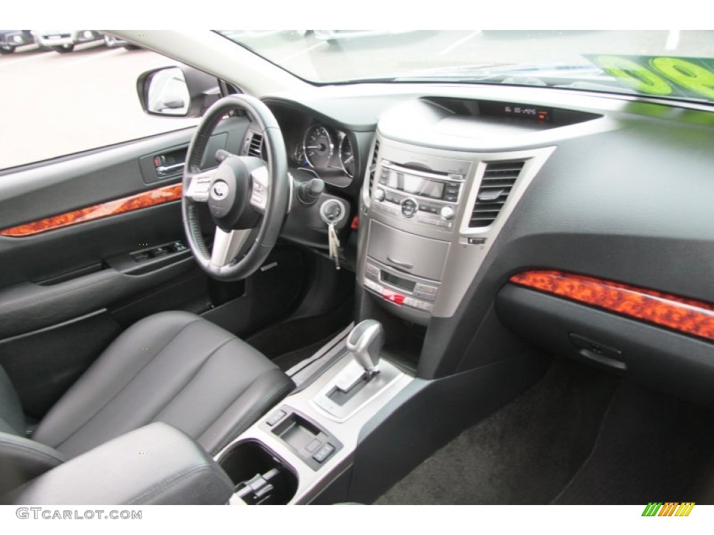 2011 Outback 2.5i Limited Wagon - Graphite Gray Metallic / Off Black photo #12